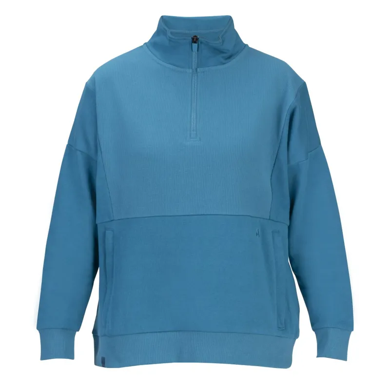 Aubrion React Womens Quarter Zip Kingfisher-5