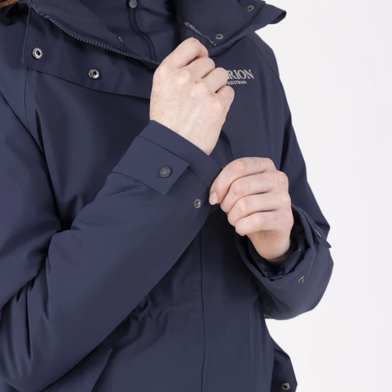 Aubrion Equestrian Womens Lightweight Coat Midnight-6