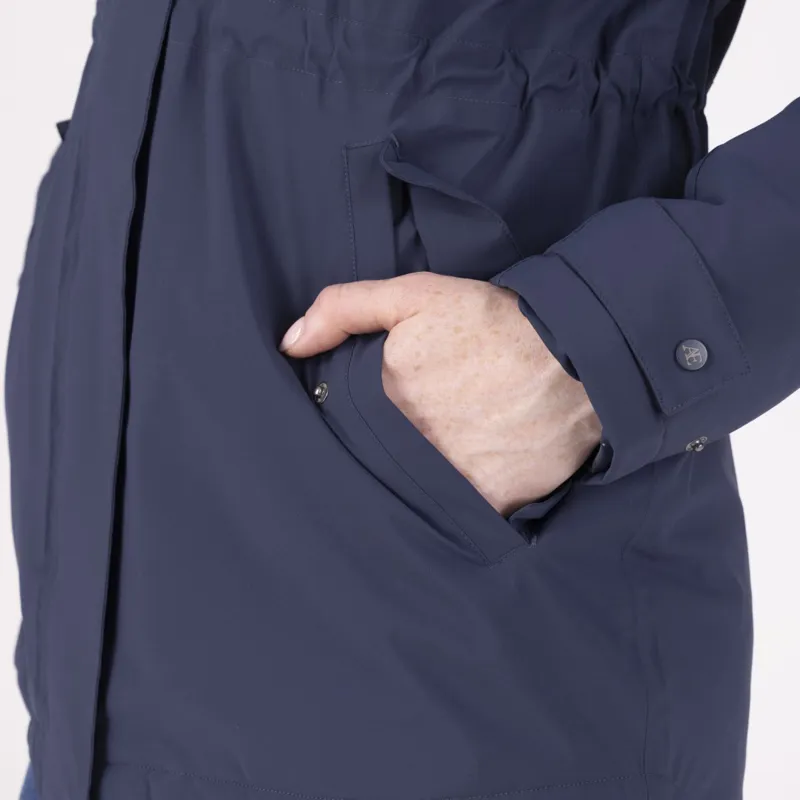 Aubrion Equestrian Womens Lightweight Coat Midnight-5