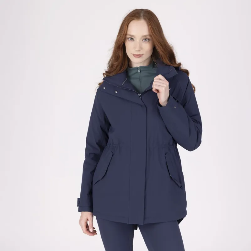 Aubrion Equestrian Womens Lightweight Coat Midnight-1