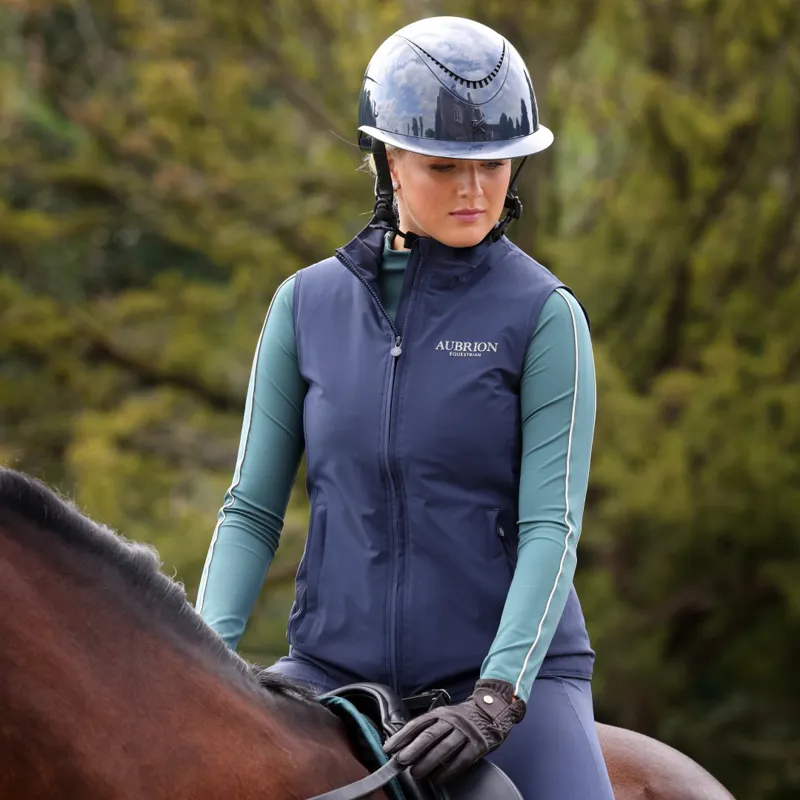Aubrion Equestrian Womens Gilet Midnight