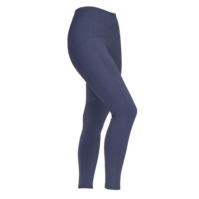 Aubrion Equestrian Womens Riding Tights Midnight-8