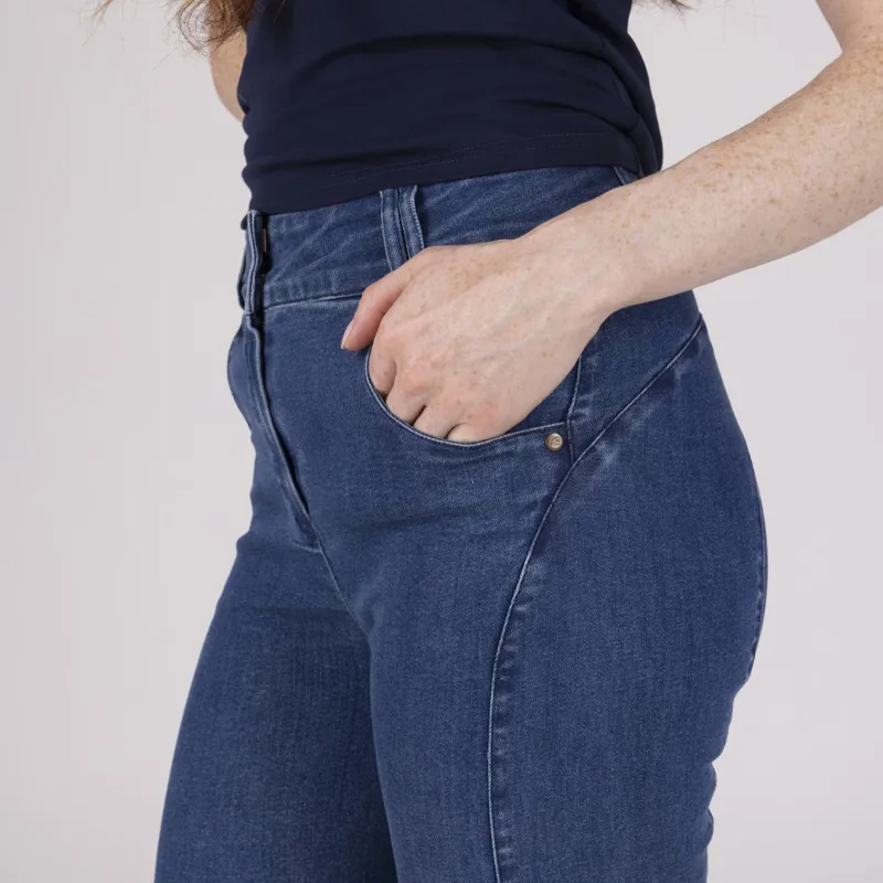 Aubrion Equestrian Womens Jean Blue-6