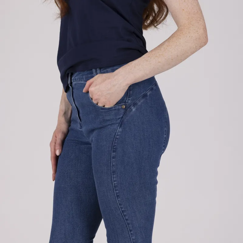 Aubrion Equestrian Womens Jean Blue-5