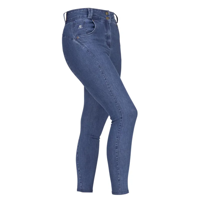 Aubrion Equestrian Womens Jean Blue-11