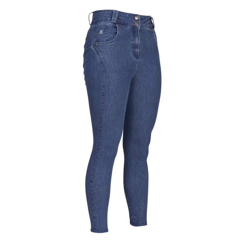 Aubrion Equestrian Womens Jean Blue-10