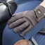 Shires Aubrion Estade Leather Riding Gloves Brown