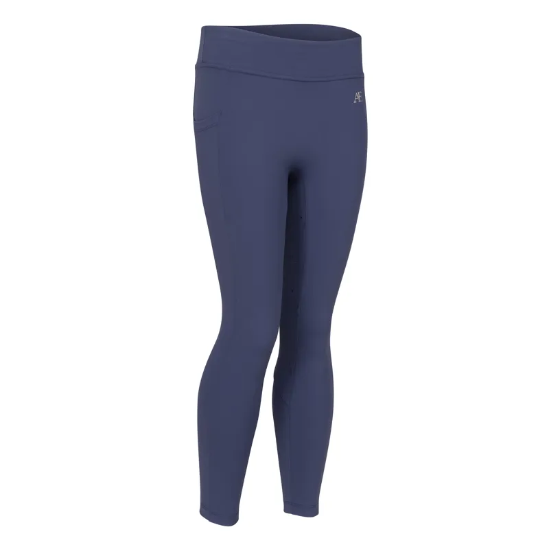 Shires Aubrion Equestrian Young Rider Riding Tights Midnight