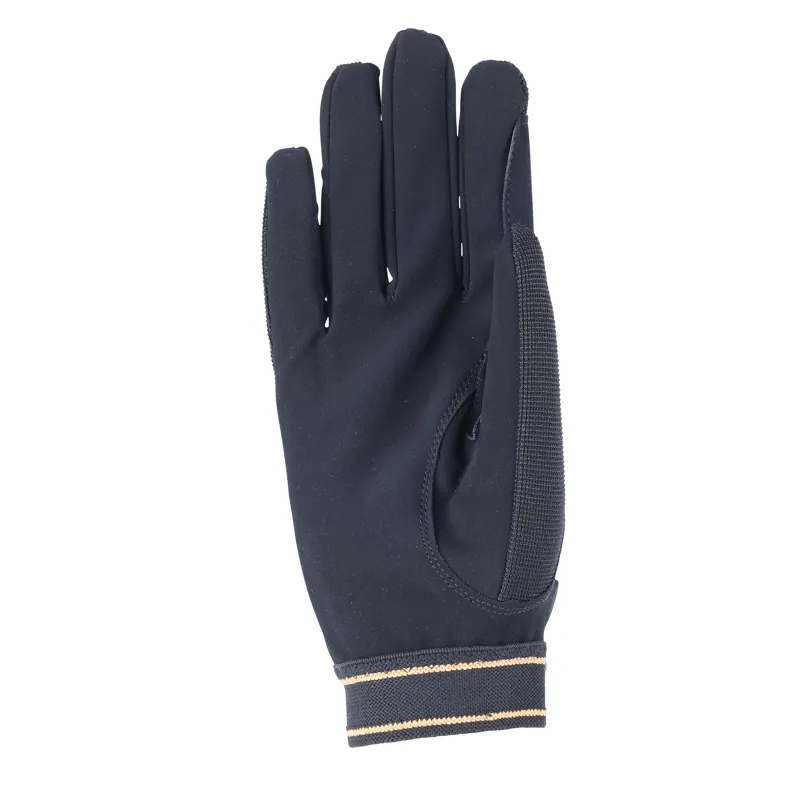 Shires Aubrion Childs Mesh Riding Glove Black-1
