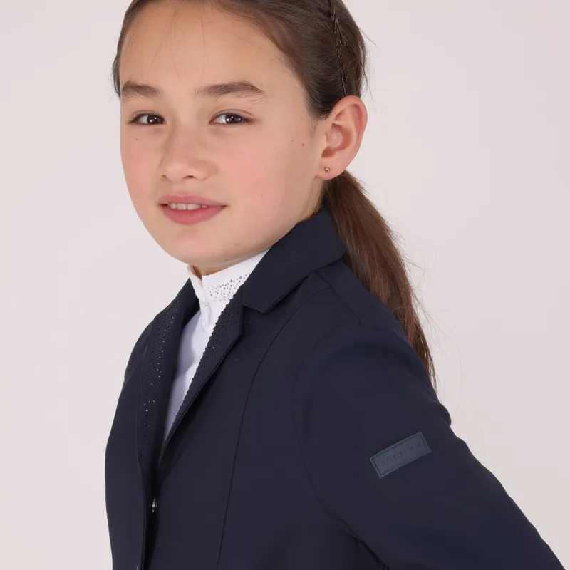 Aubrion Optima Young Rider GX Show Jacket Navy-8