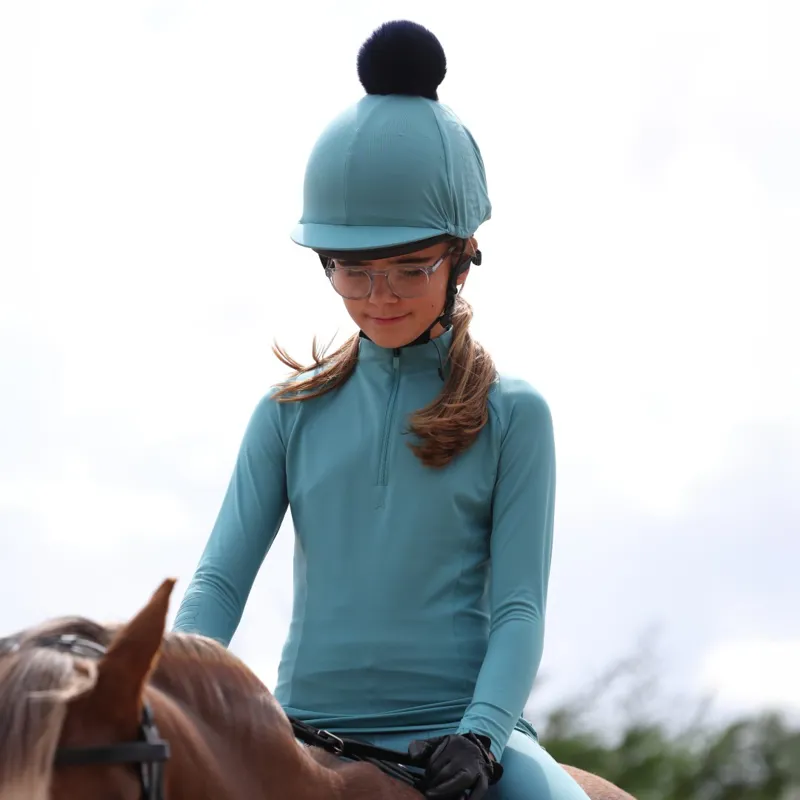 Aubrion React Young Rider Long Sleeeve Baselayer Haze