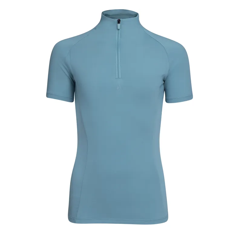 Aubrion React Young Rider Short Sleeve Base Layer Haze-2