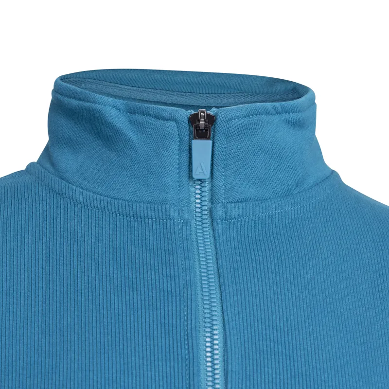 Aubrion React Young Rider Quarter Zip Kingfisher-5