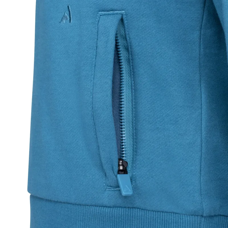 Aubrion React Young Rider Quarter Zip Kingfisher-6