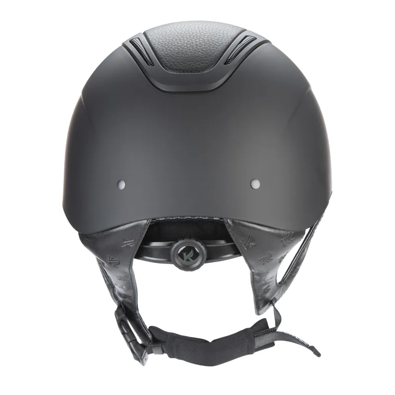 Shires Karben Amity LTHR Riding Hat Black-5