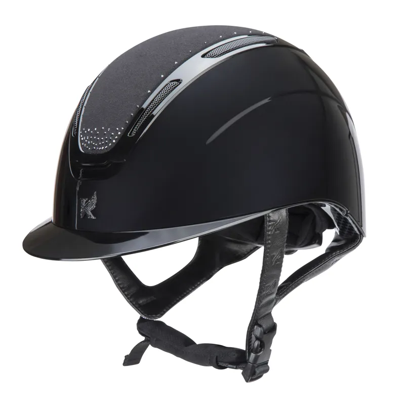 Shires Karben Amity SPKL Riding Hat Black