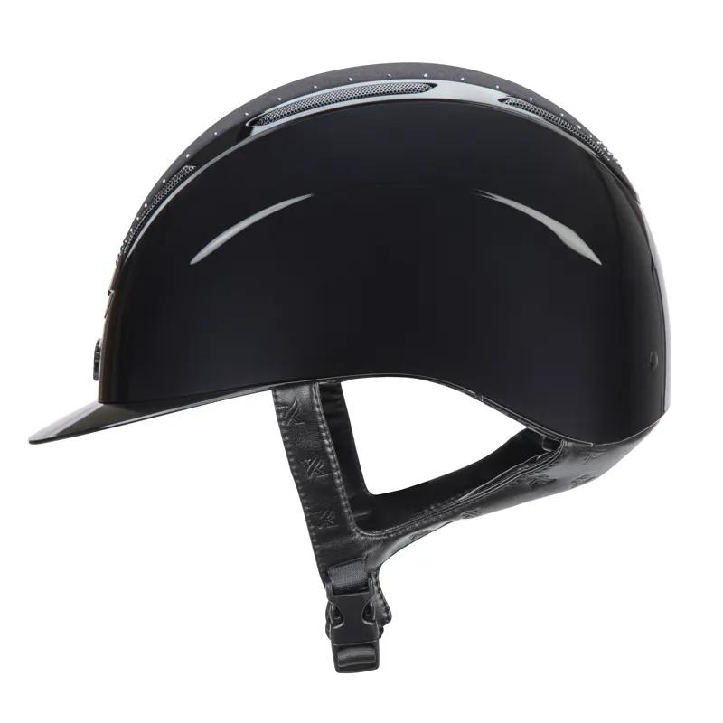 Shires Karben Amity SPKL Riding Hat Black-8