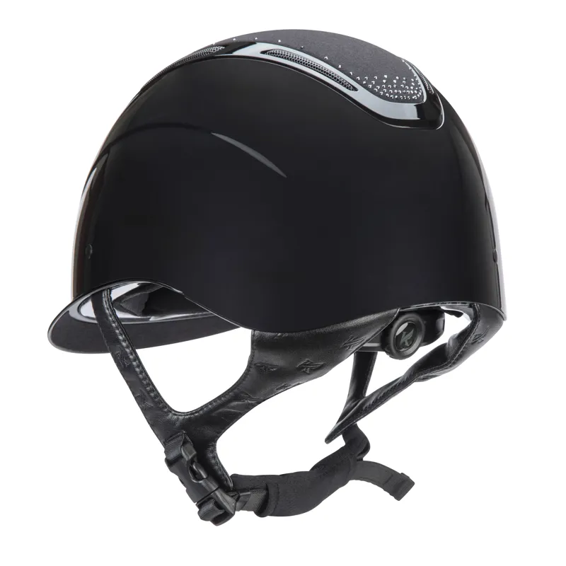 Shires Karben Amity SPKL Riding Hat Black-7