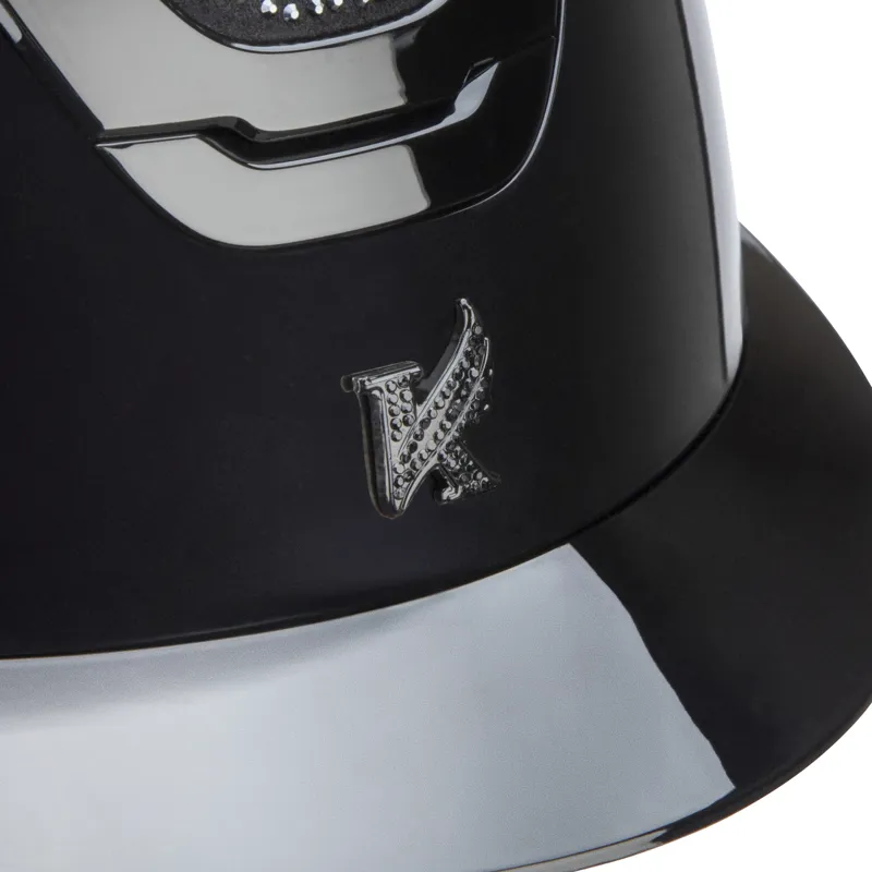 Shires Karben Amity SPKL Riding Hat Black-2