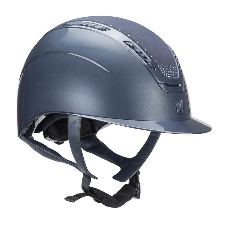 Shires Karben Amity SPKL Riding Hat Navy-5