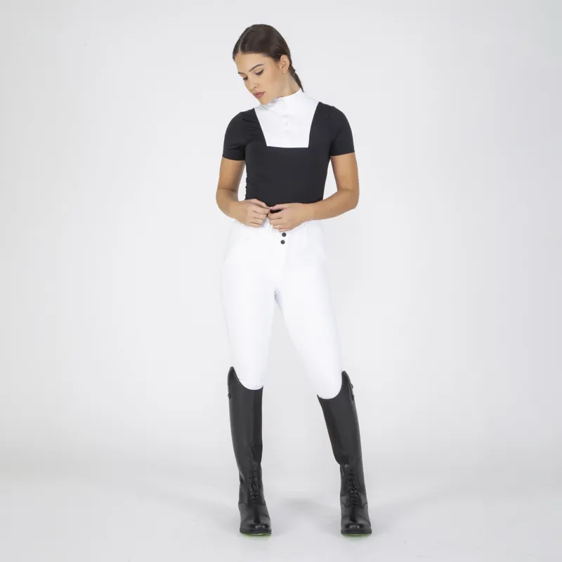 Shires Aubrion Ladies MX Show Shirt Black-5