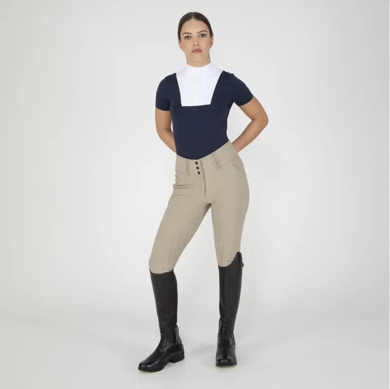 Shires Aubrion Ladies MX Show Shirt Navy-4