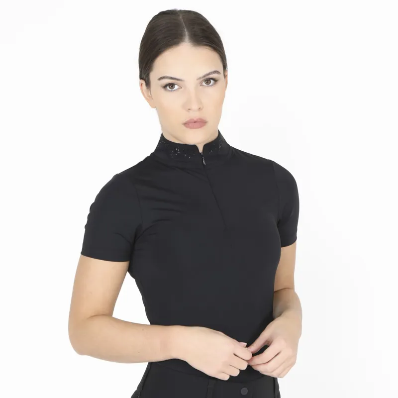 Aubrion Womens Optima GX Show Shirt Black-3