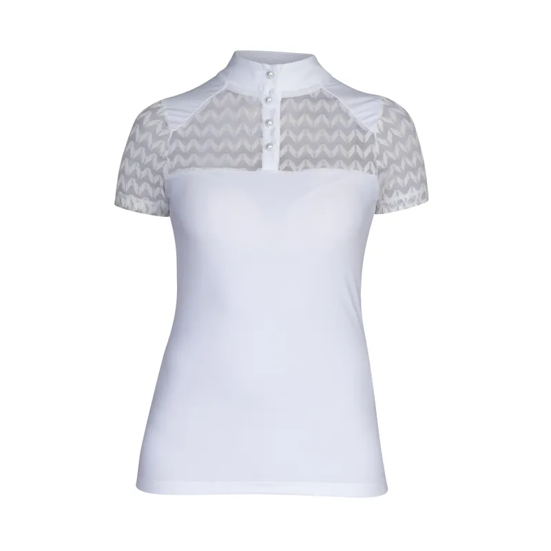 Aubrion Womens Optima VX Show Shirt White