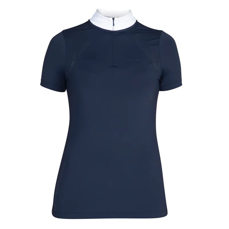 Aubrion Womens Optima QX Show Shirt Navy-5