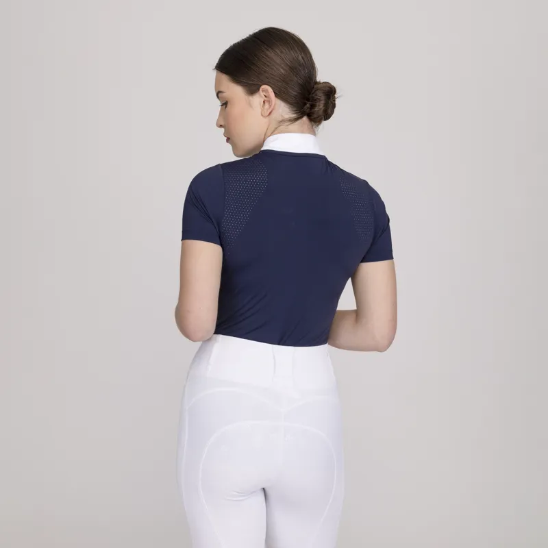 Aubrion Womens Optima QX Show Shirt Navy-3
