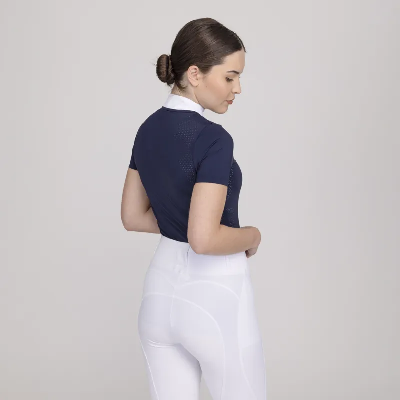 Aubrion Womens Optima QX Show Shirt Navy-2