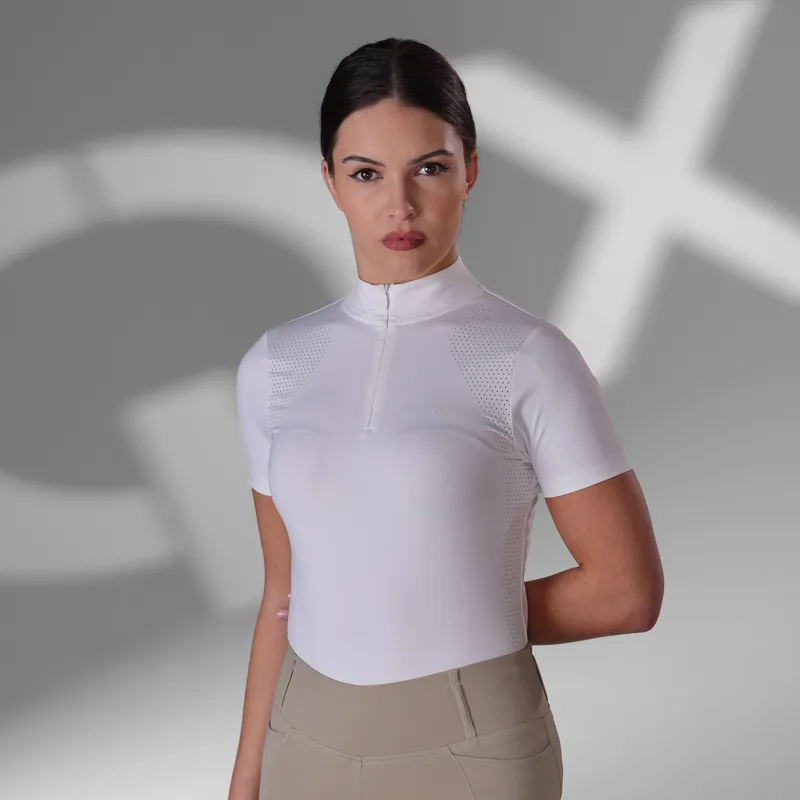Aubrion Womens Optima QX Show Shirt White
