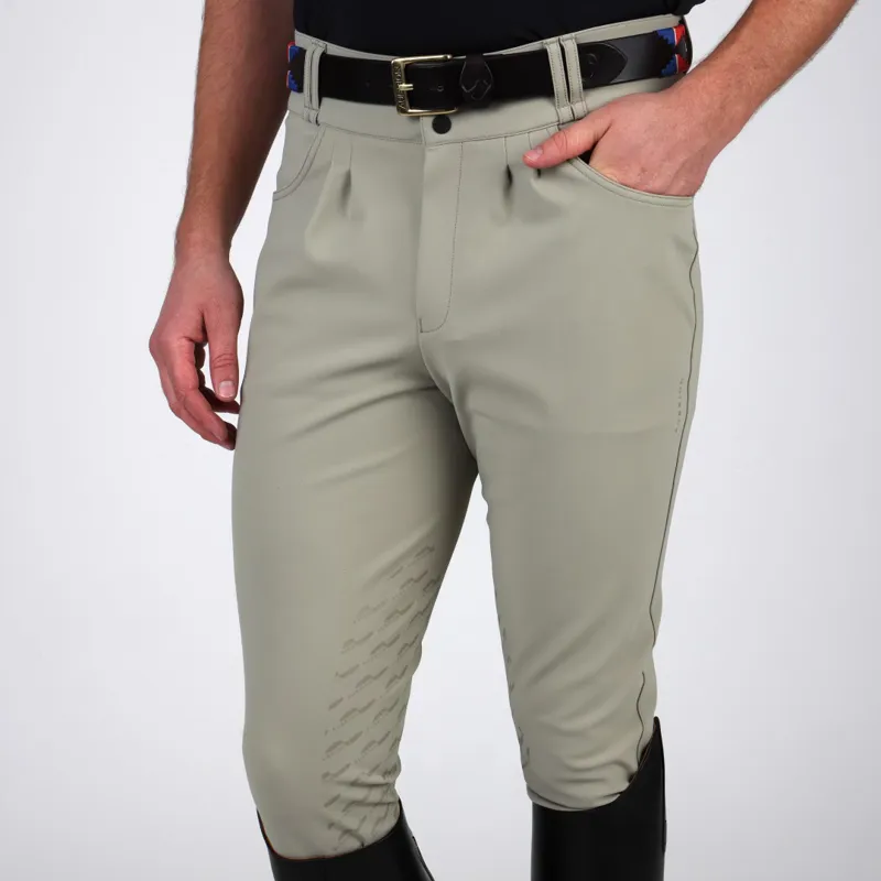 Aubrion Optima Mens LG Breeches Beige-6