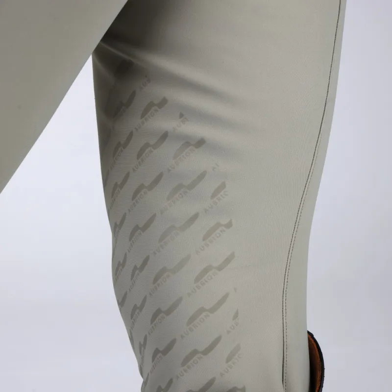 Aubrion Optima Mens LG Breeches Beige-3