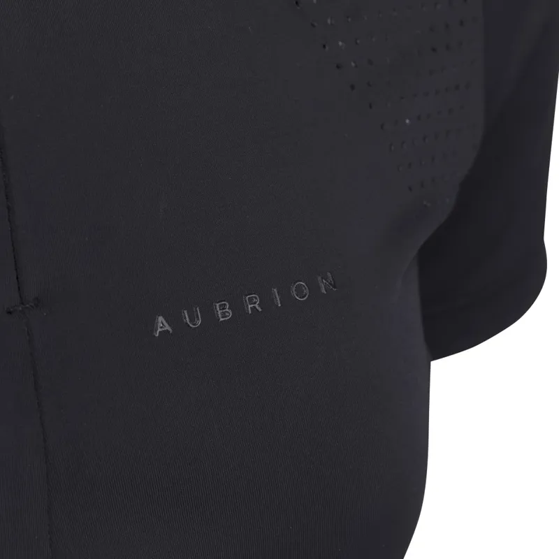 Shires Aubrion Young Rider Optima QX Show Shirt Black-4