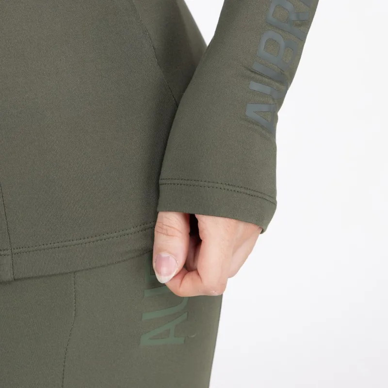 Aubrion React Winter Long Sleeve Base Layer Khaki-5