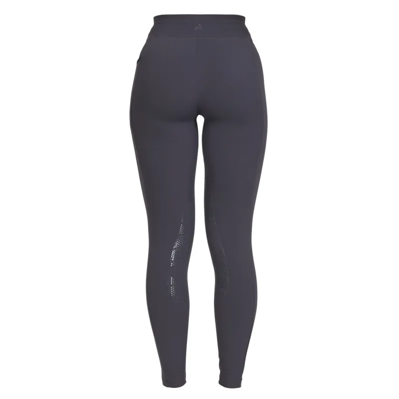 Aubrion React Winter Riding Tights Charcoal-5