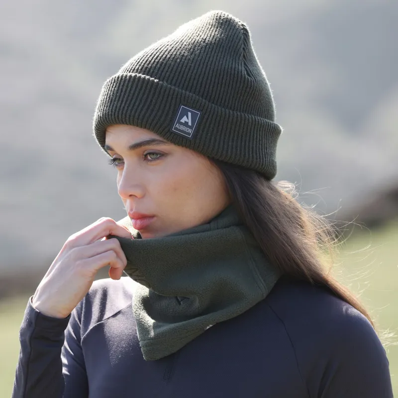 Aubrion React Beanie Khaki-2