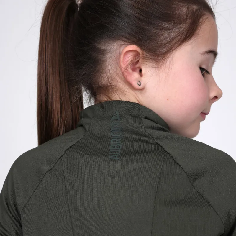Aubrion React Winter Base Layer Young Rider Khaki-1