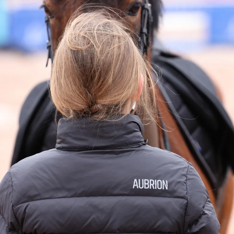 Aubrion React Insulated Jacket Young Rider Charcoal-5