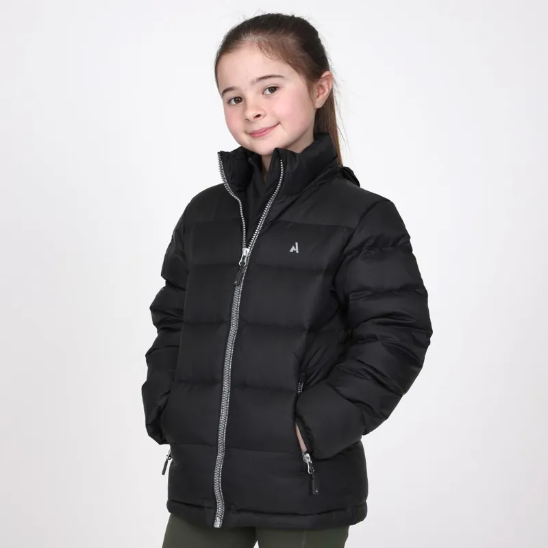 Aubrion React Insulated Jacket Young Rider Charcoal-4