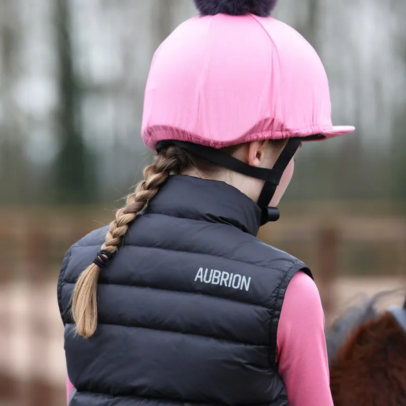 Aubrion React Insulated Gilet Young Rider Charcoal-3