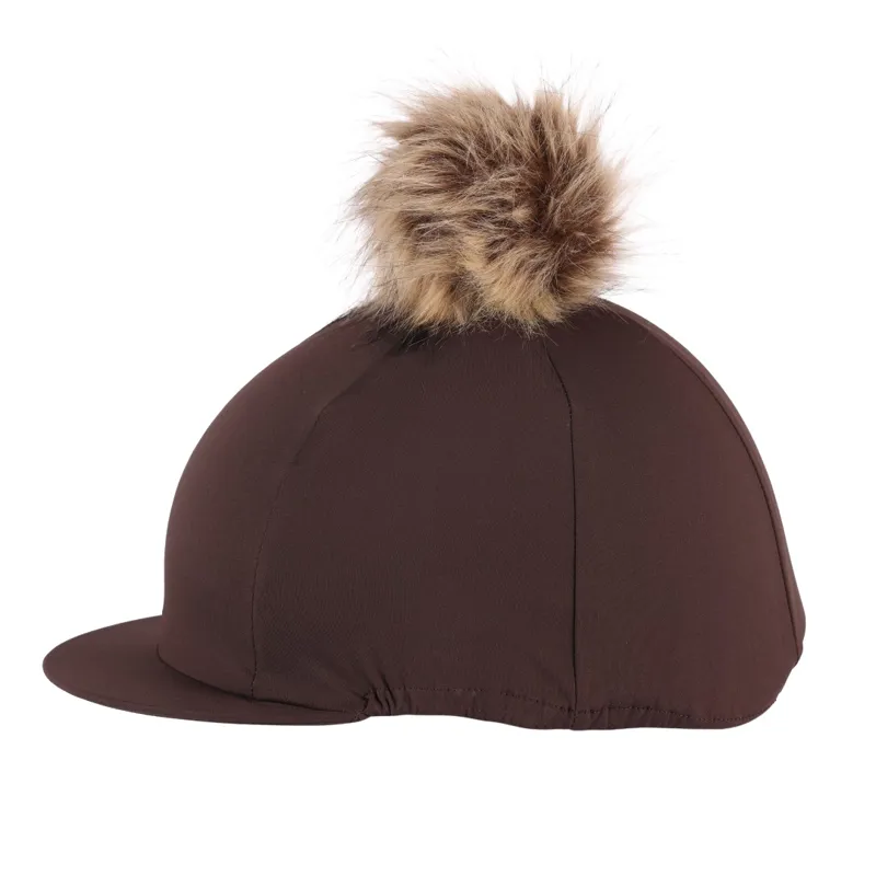 Aubrion Equestrian Hat Silk Espresso-2