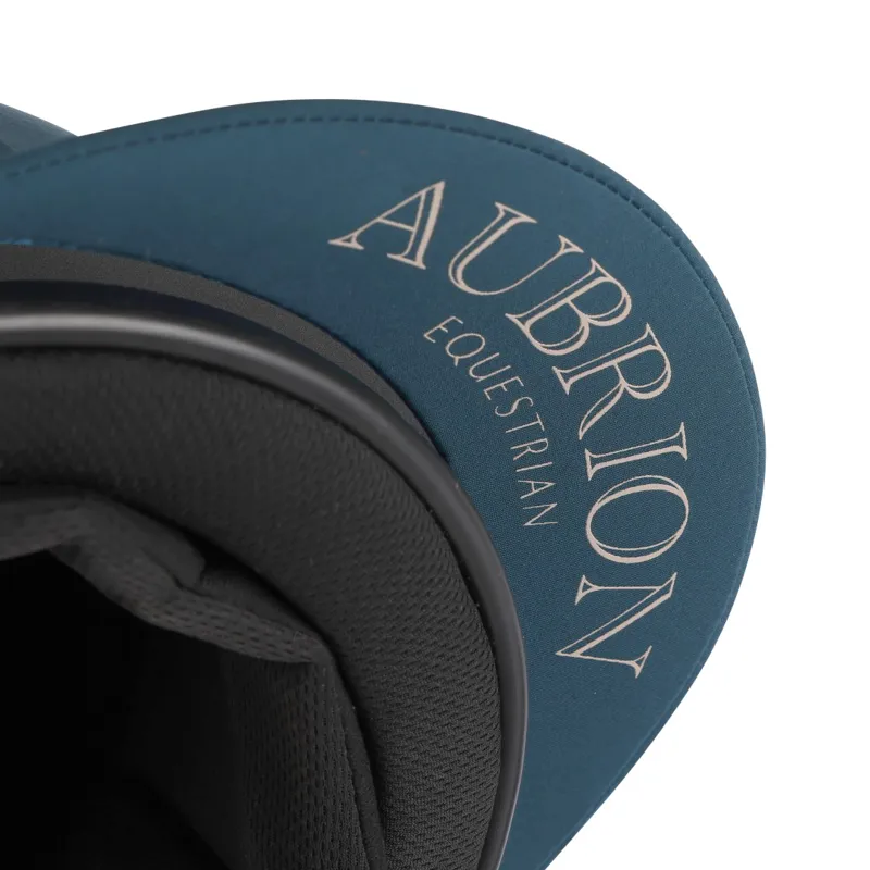 Aubrion Equestrian Hat Silk Estate Blue-3