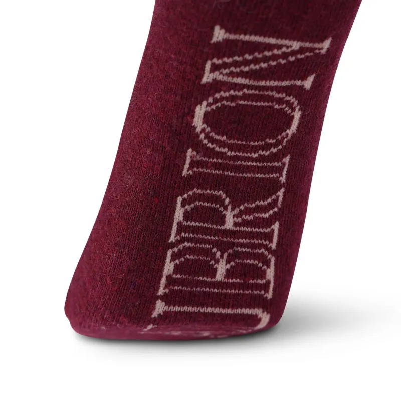 Aubrion Equestrian Knit Boot Socks Port-3