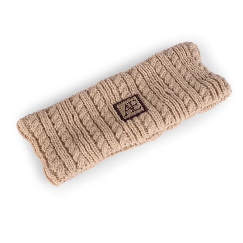 Aubrion Equestrian Headband Oat-1