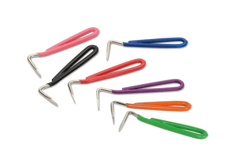 Hoof Pick Plastic Handle Green