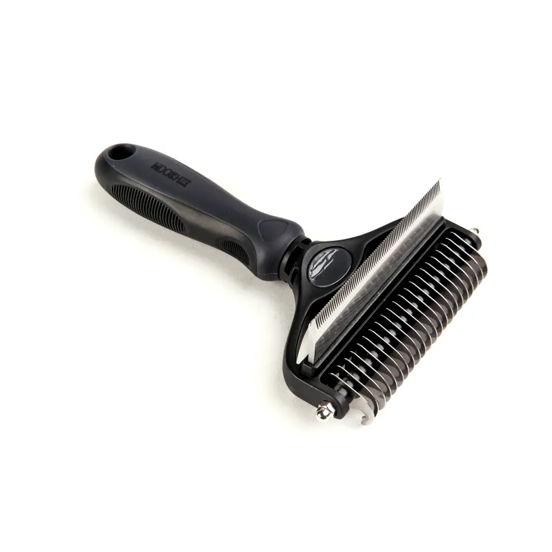 Shires Ezi-Groom Tidy Up Comb Black