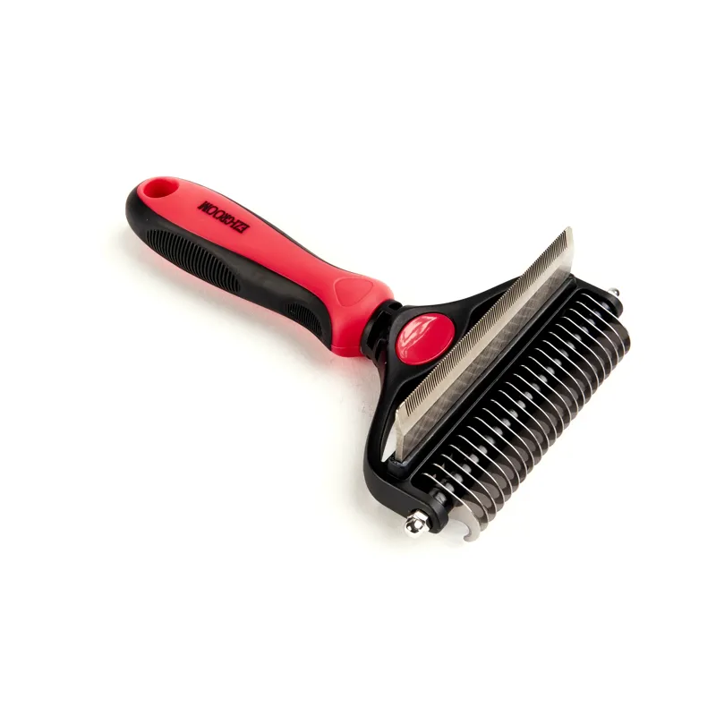 Shires Ezi-Groom Tidy Up Comb Pink