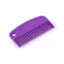 Plastic Mane Comb Purple